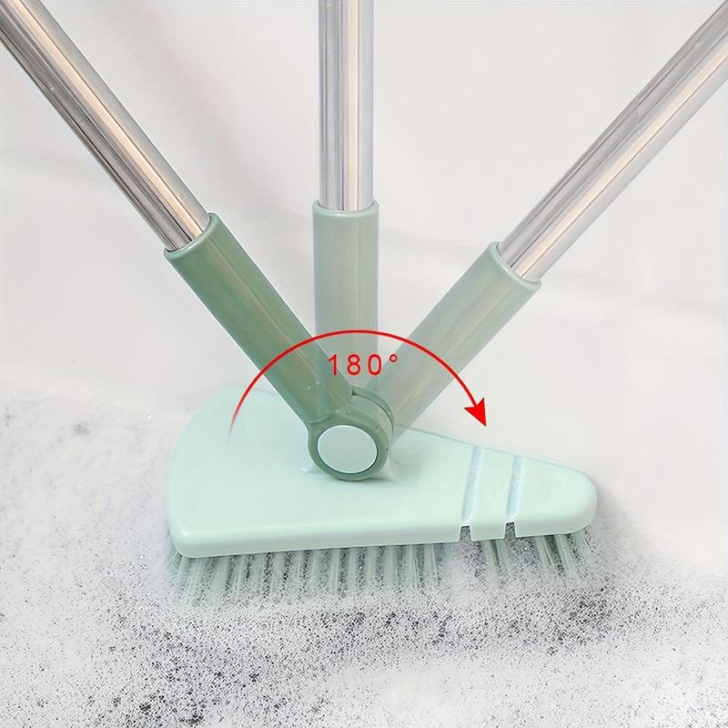 Floor Scrub Brush, 1 Count Long Handle Detachable Floor Brush, Bathroom Brush, Kitchen Cleaning Brush, Household Cleaning Tool for Kitchen Bathroom