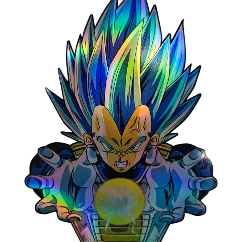 Vegeta Peeker Sticker premium vinyl