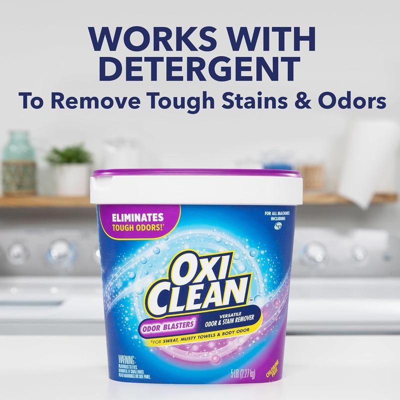 Odor Blasters Versatile Odor and Stain Remover Powder, 5 lb Cleaner Household Cleaning