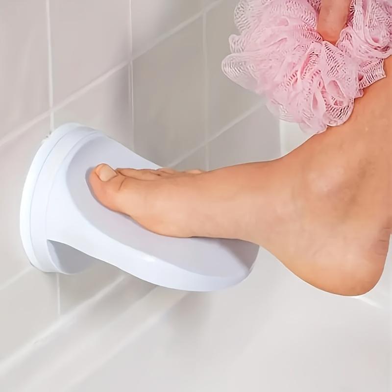 1pc Removable Bathroom Suction Foot Pedal Pad, No-Punch Foot Pedal Pad, Bathroom Accessories