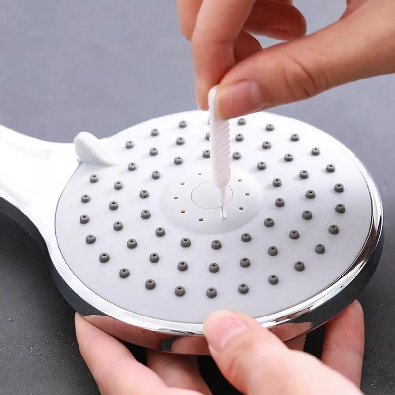 10 Pcs Cleaning Brush Shower Head Cleaner Anti-clogging Gap Hole For Unclogging Your Shower Head  Cell Phone Data Port faucet