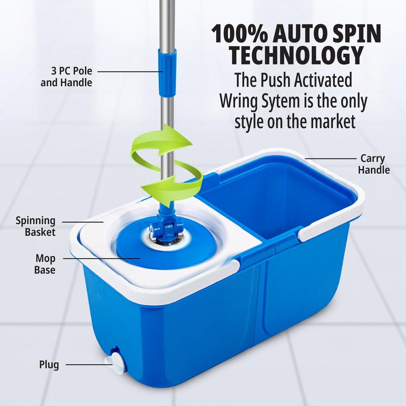 Instamop Spinning Action Mop