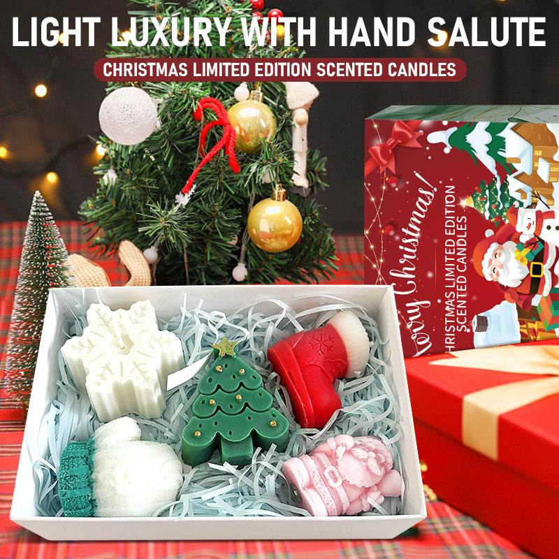 [five-piece]Christmas Scented Candle gift box Aroma Decor Perfume