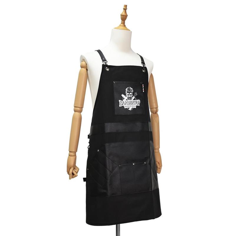 Hairdresser apron with Storage Pocket, 1 Count Waterproof Hairdresser Apron, Heatless Styling Tools for Salon & Barber Shop