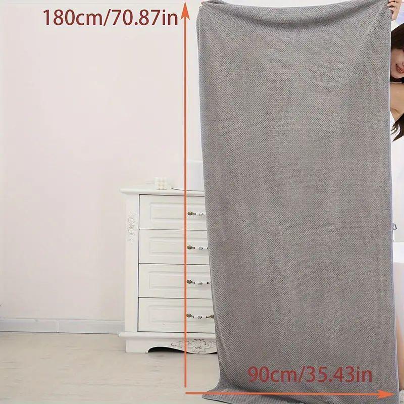 Women's Oversized Bath Towel, Cute Absorbent Shower Wrap Robe, Household Daily Quick-drying Towel, Bathroom Supplies, Home Supplies