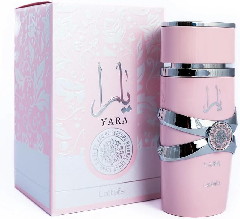 Yara Pink Perfume and Air Freshener Bundle Pack Aroma Floral