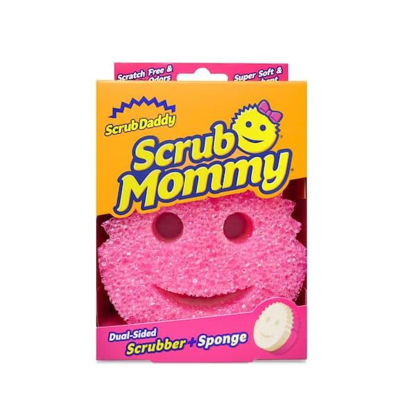 Scrub Mommy Dual-Sided Sponge – Scratch-Free, Absorbent, and Odor-Resistant Cleaning Soap