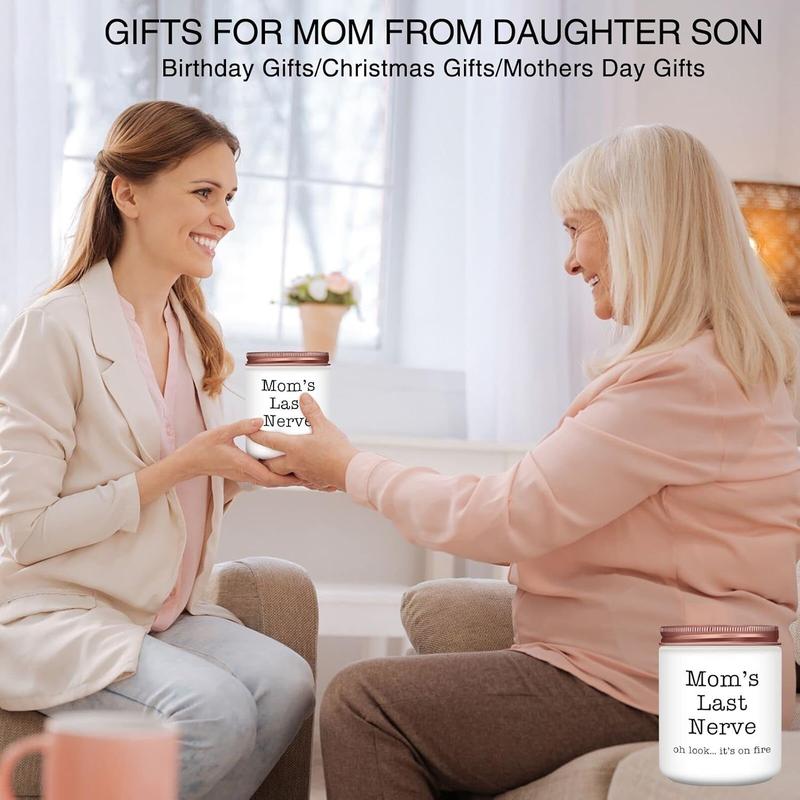 Homsolver Gifts for Mom from Daughter Son, Best Mom Gifts, Funny Mom, Birthday Thanksgiving for Mom Stepmother Adoptive Mother, Mom's Last Nerve