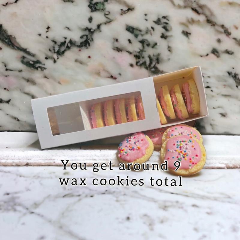 Sugar Cookie Wax Melts | Soy Wax Melt | Mini Iced Sugar Cookie Gift Candle