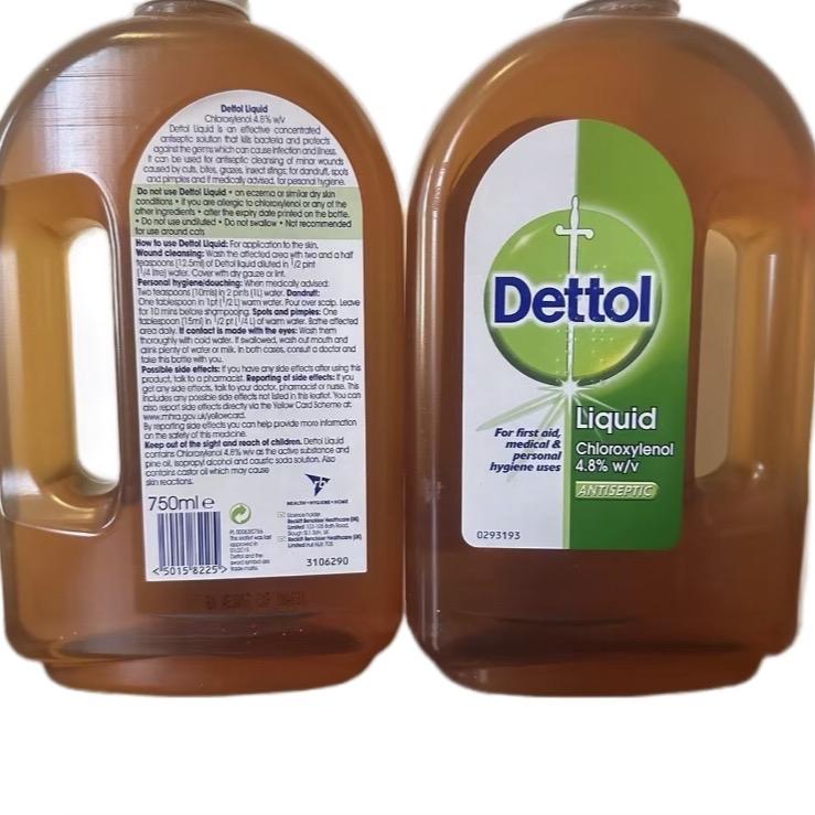 Dettol Antiseptic Disinfectant Liquid 750ml (1 pack) made in uk dettol , Dettol liquid Cleaning , Dettol , Dettol liquid