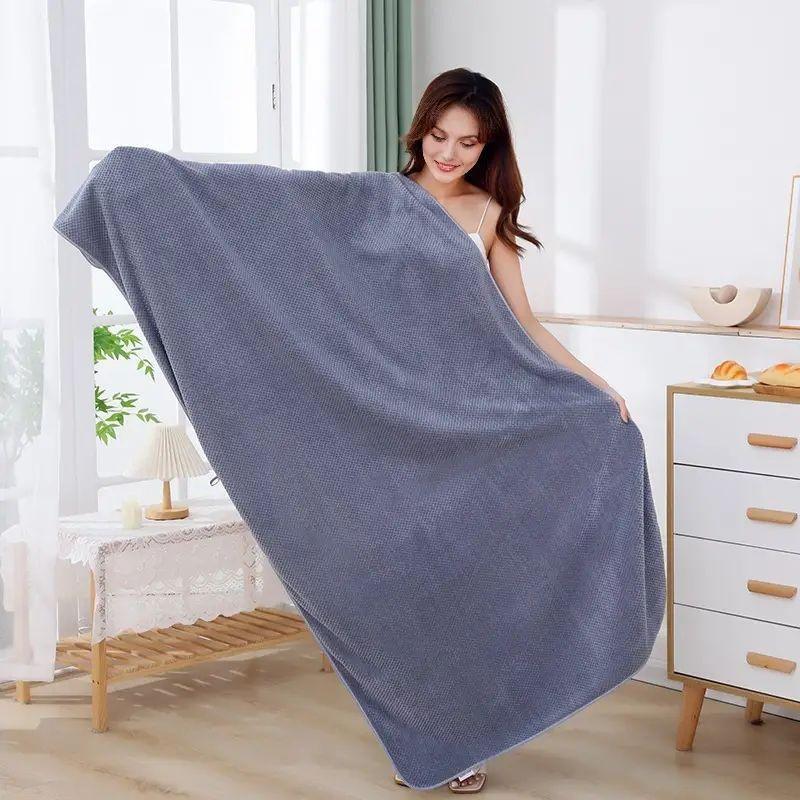 Women's Oversized Bath Towel, Cute Absorbent Shower Wrap Robe, Household Daily Quick-drying Towel, Bathroom Supplies, Home Supplies