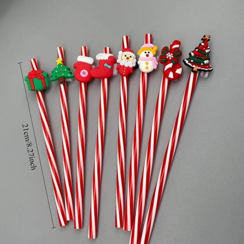 Disposable Straws (500pcs), Party Supplies for Home Party Wedding, Drinking Straws for Coffee, Milk, Juice, Outdoor Camping