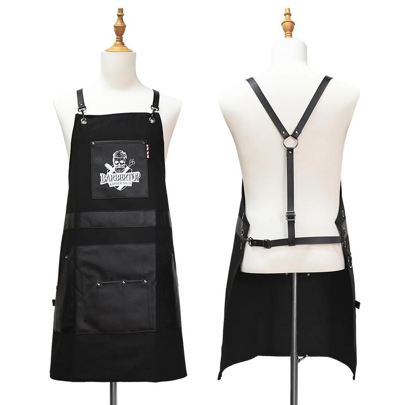 Hairdresser apron with Storage Pocket, 1 Count Waterproof Hairdresser Apron, Heatless Styling Tools for Salon & Barber Shop