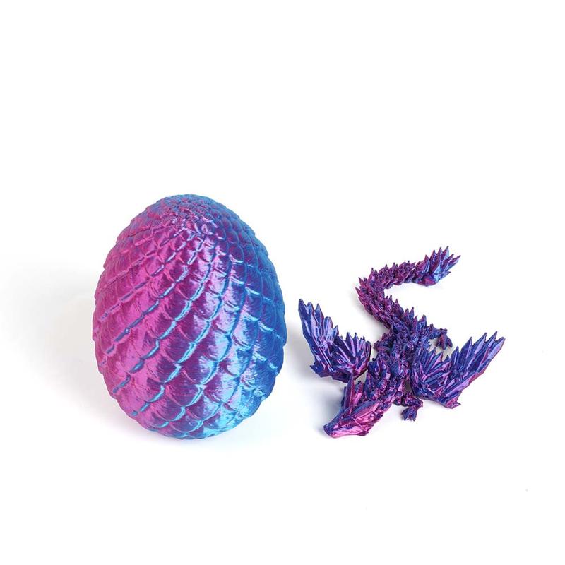 Creative Dragon Egg Design Ornament, 1 Count Cute Dragon Egg & Dragon Decoration, Desktop Decoration for Home Office, Creative Gift for Kids