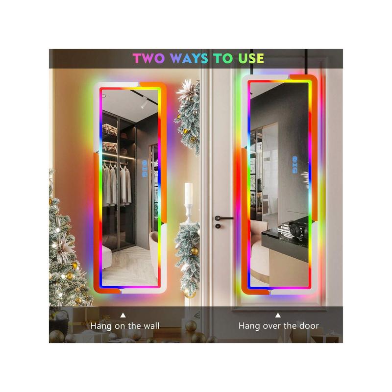 LED Full Length Mirror With Lights 48