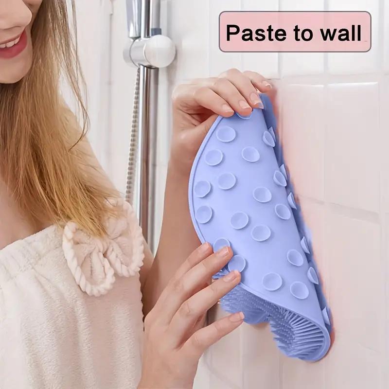 Shower Foot Massager, 1 Count Non-slip Foot Scrubber, Foot Scrubber Pad, Bath Foot Massage Pad, Bathroom Foot Care Tool