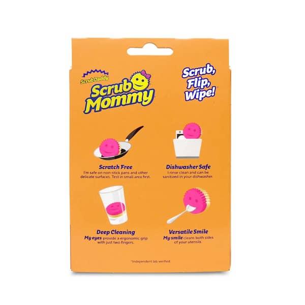 Scrub Mommy Dual-Sided Sponge – Scratch-Free, Absorbent, and Odor-Resistant Cleaning Soap