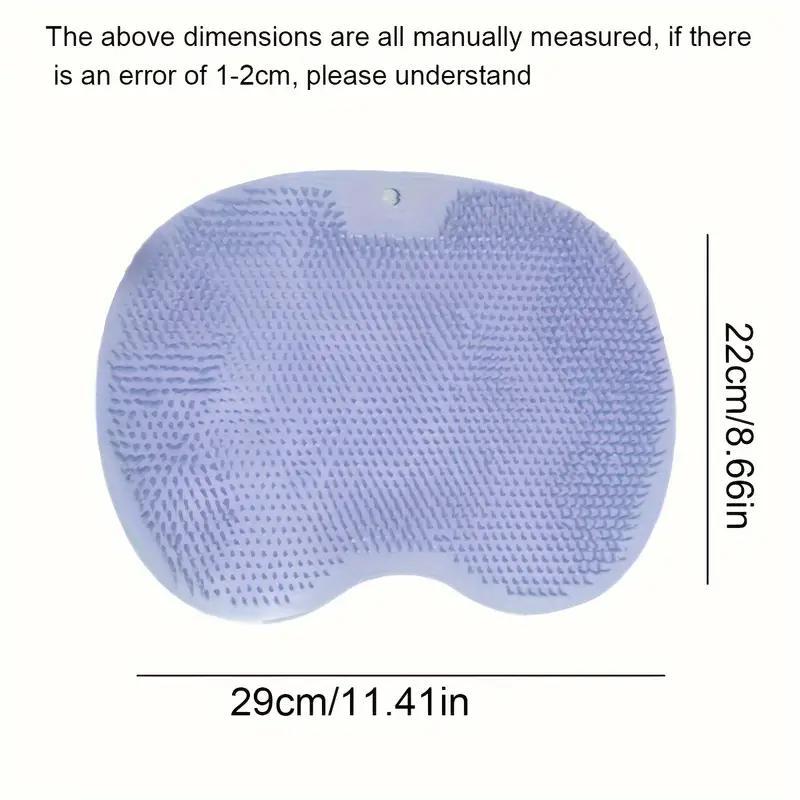 Shower Foot Massager, 1 Count Non-slip Foot Scrubber, Foot Scrubber Pad, Bath Foot Massage Pad, Bathroom Foot Care Tool