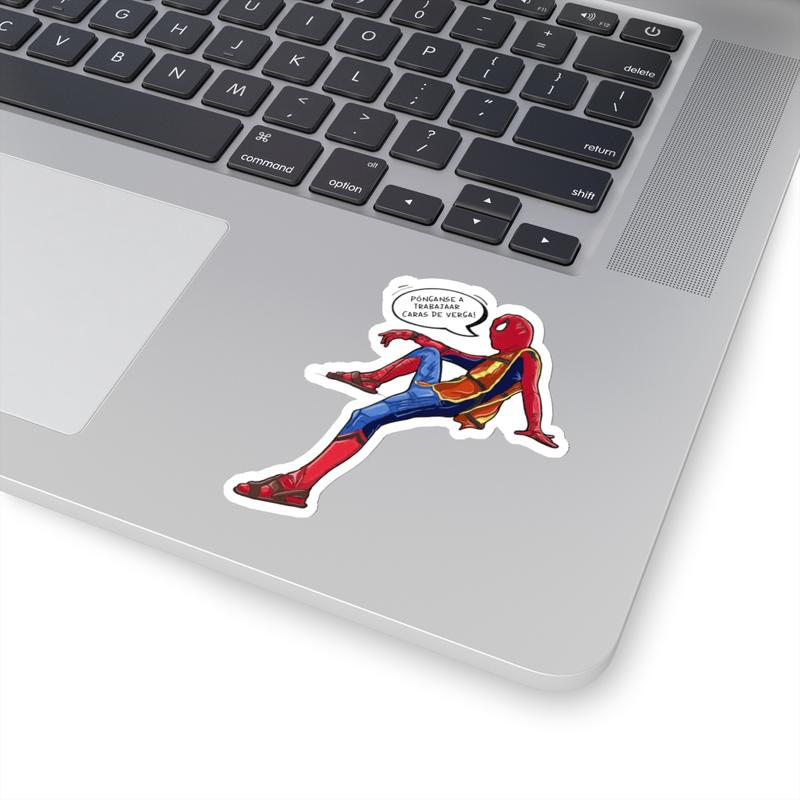 Spiderman Meme Sticker, hard hat stickers, bluecollar sticker, Construction worker, union sticker, meme sticker, funny sticker, electrician sticker, lineman sticker, ibew sticker