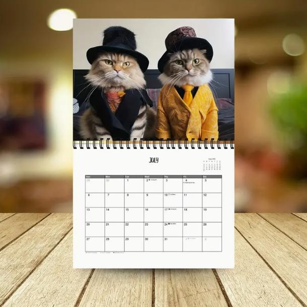 2025 new calendar, schedule planning, Halloween gift, Christmas gift, New Year gift