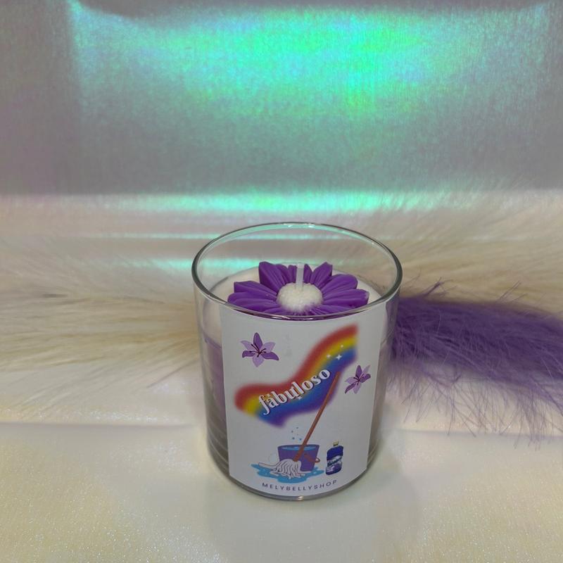 Fabuloso Candle Soy Candle Lavender and Citrus Decor Freshener