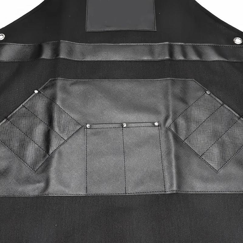 Professional Barber Apron with Pocket, 1 Count Waterproof & Anti-static Hairdressing Apron, Hair Styling Apron for Salon & Barber Shop