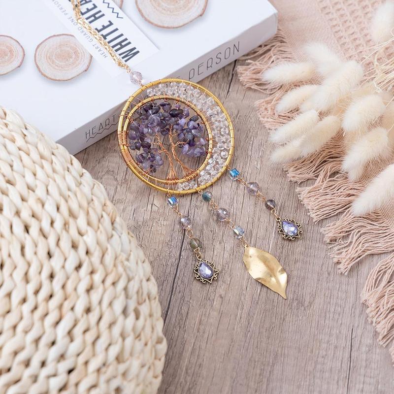 Sun Catcher, 1 Count Mini Sun Catcher, Clear Stone Sun Catcher, Car Decoration Pendant, Home Room Decoration Sun Catcher