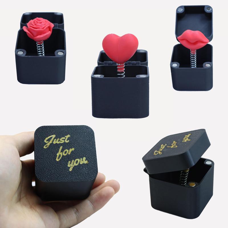 Funny Christmas Gift, 1 Count Creative Surprise Finger Gesture Design Gift Box, Surprise Gift for Friends & Family