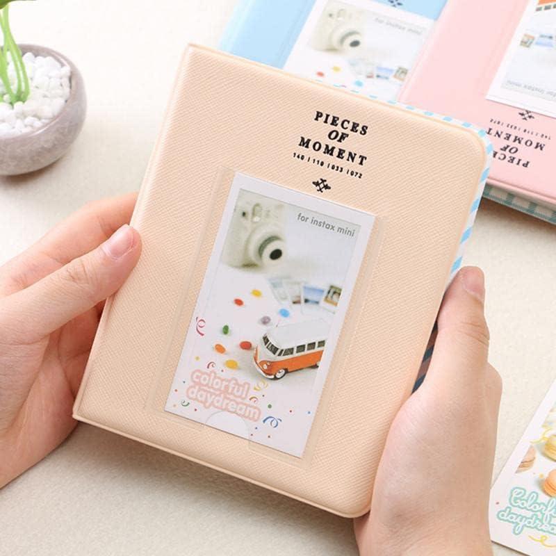 64 Pockets For Polaroid Photo Album Mini Instant Picture Case Storage For Fujifilm Instax Mini Film 8  Instax Album-Green