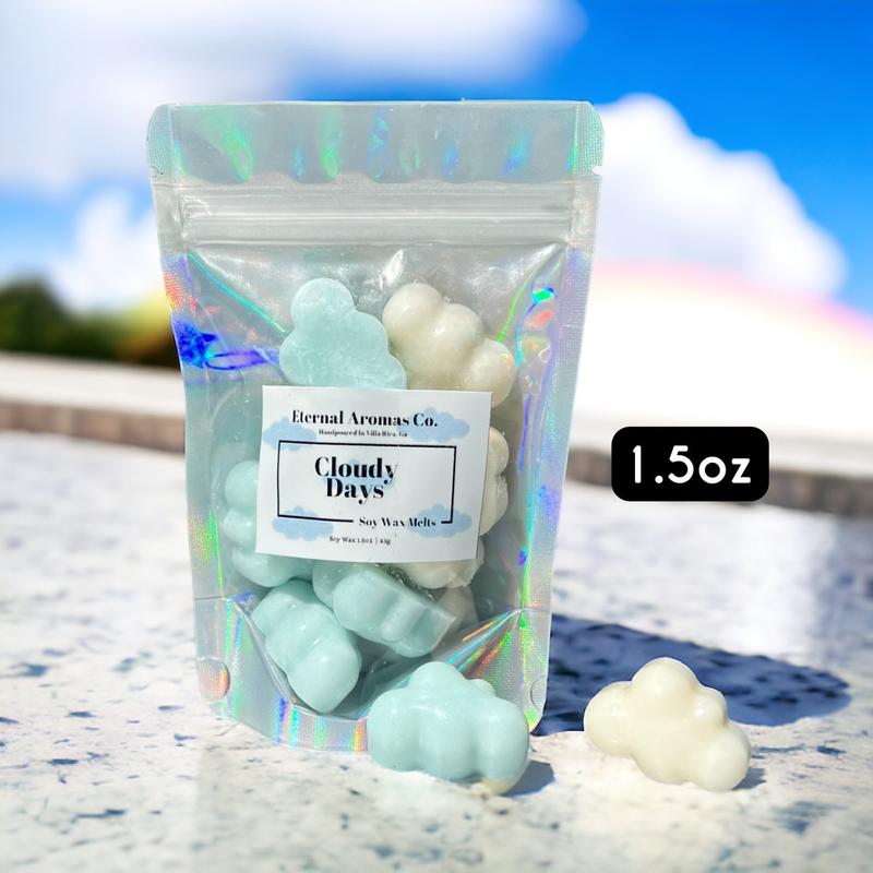 Cloud Wax Melts | Birds Of Paradise Wax Melts | Caribbean Dream Wax Melts | Cloudy Days Wax Melts | Soy Wax Melts | Candle Decor Decoration