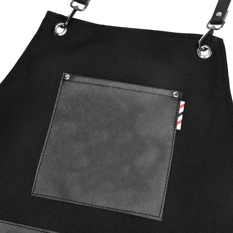 Professional Barber Apron with Pocket, 1 Count Waterproof & Anti-static Hairdressing Apron, Hair Styling Apron for Salon & Barber Shop