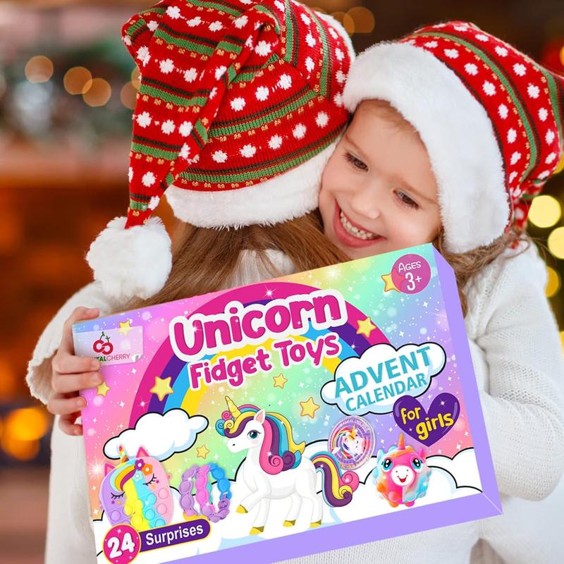 Advent Calendar 2024-24 Days of Unicorn Gift For Christmas