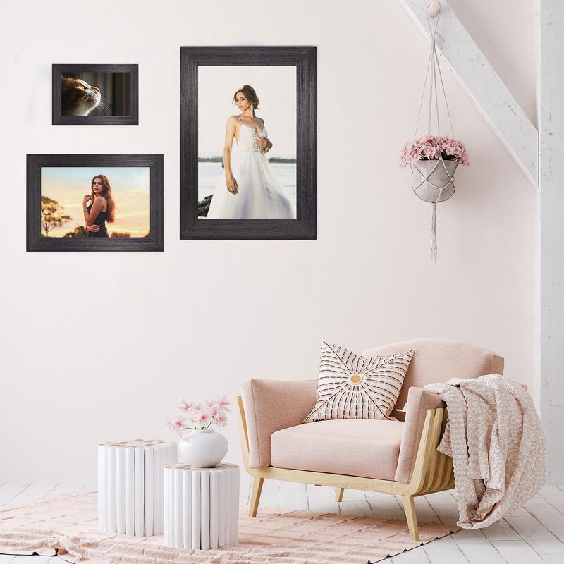 Curate Your Wall with Elegance: 11-Piece Vintage Black Photo Frame Collection - Infuse Love and Memories into Your Home’s Ambiance