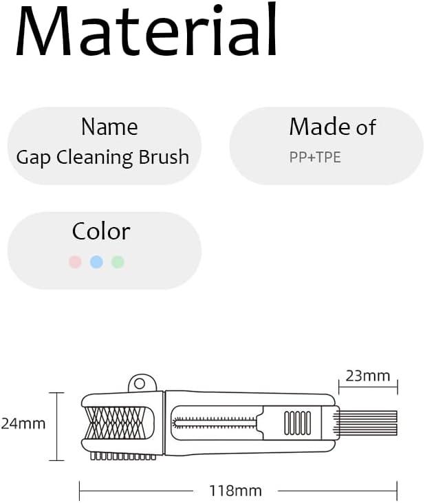 3 in 1 Cleaning Brush Set (1Set 3pes) ideal kitchen tools for cleaning cup lids and surfaces, making them shiny