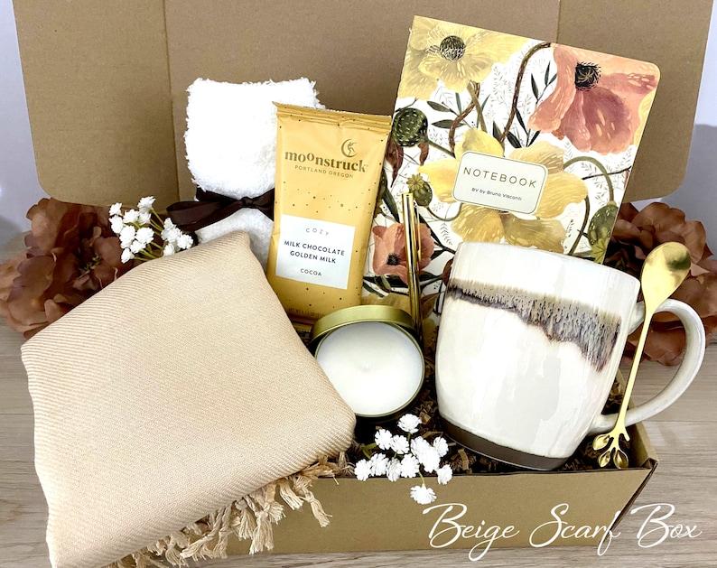 Sympathy Gift Box, Package For Her,  Package, Sending Love and Hugs, Thinking of you Gift Box, Hygge Gift Box With Blanket