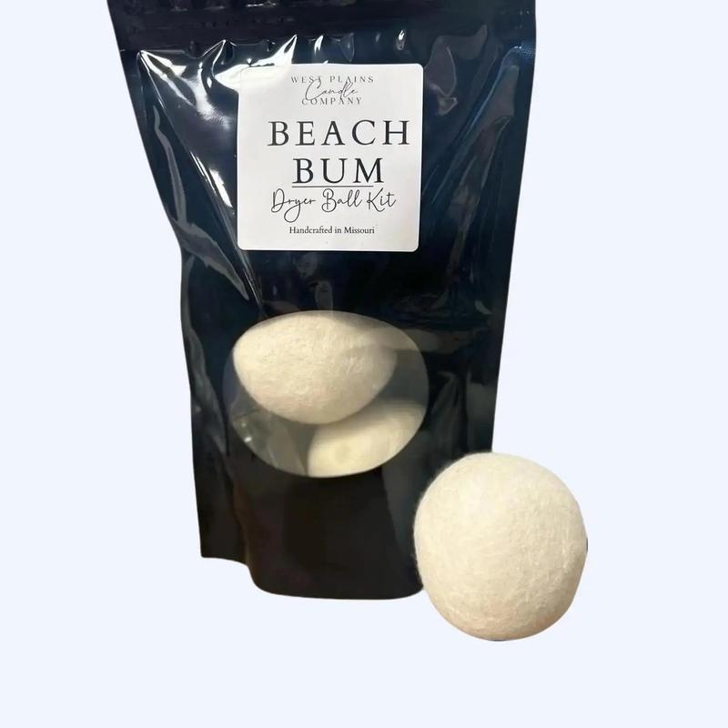 Laundry Accessories - Dryer Ball Kit with Fragrance Booster Scent Wool Perfume nontoxic homefragrance