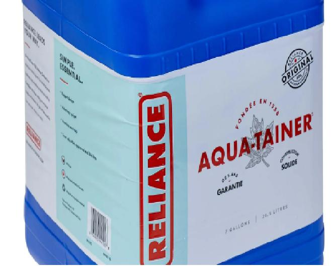 Reliance Aqua-Tainer Water Container 7 Gallon