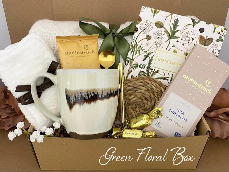 Sympathy Gift Box, Package For Her,  Package, Sending Love and Hugs, Thinking of you Gift Box, Hygge Gift Box With Blanket