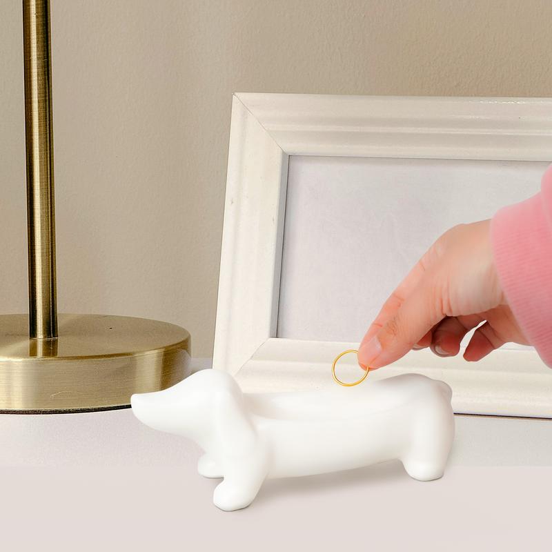 Dachshund Mini Dish,  Thin Puppy Jewelry Tray