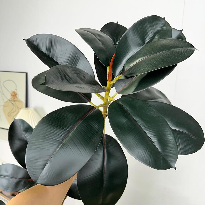 Artificial Ficus Plant Tree, Faux Plant with Pot, Modern Fake Plant, Decorative Plant for Home Office Wedding Party Decoration