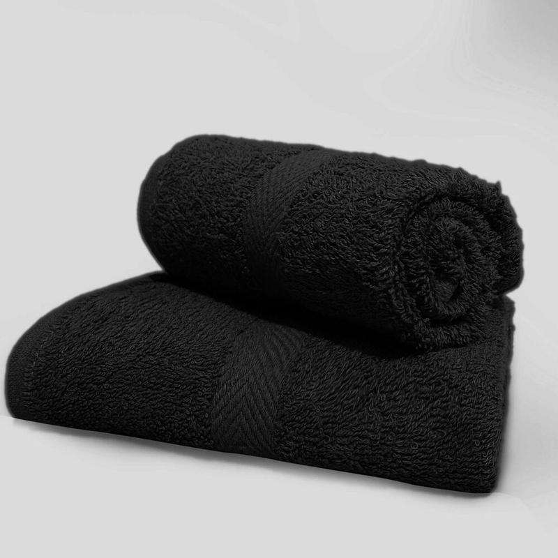 Salon Solid Towels 100% Cotton Towel Pack Spa Towel in 16x27 inches Comfrtable.