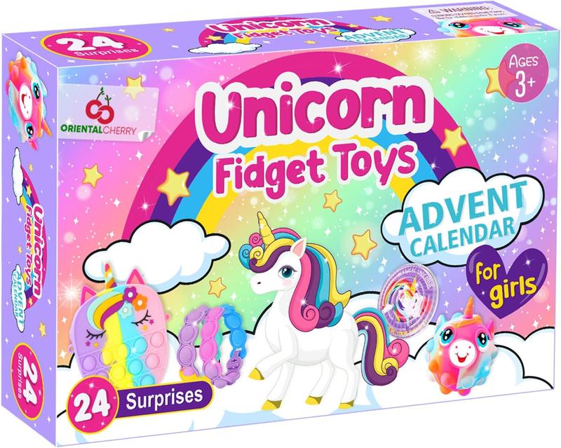 Advent Calendar 2024-24 Days of Unicorn Gift For Christmas