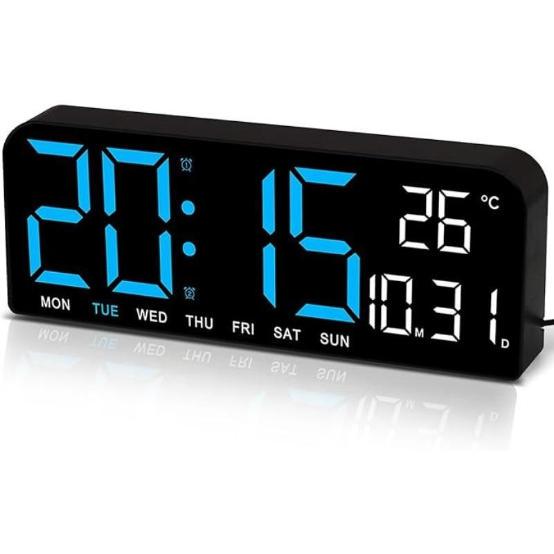 LED Digital Wall Clock Decorative,10