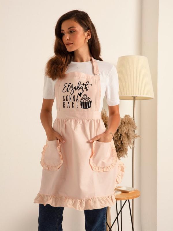 Personalized Chef Apron, Customizable Apron, Star Baker Apron, Custom Kitchen Apron, Custom Work Apron, Aprons For Women, Housewarming Apron