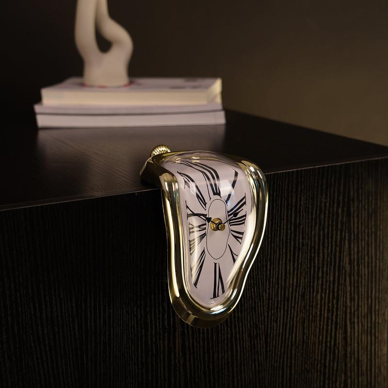 Melting Clock - Perfect Decor for Home - Black