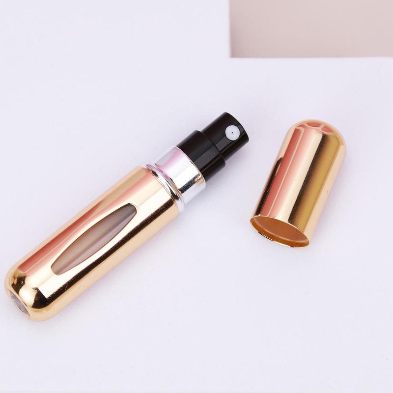 Portable Travel Perfume Bottle, 4 Counts set Mini Refillable Perfume Atomizer, Perfume Storage Bottle for Travel & Outing