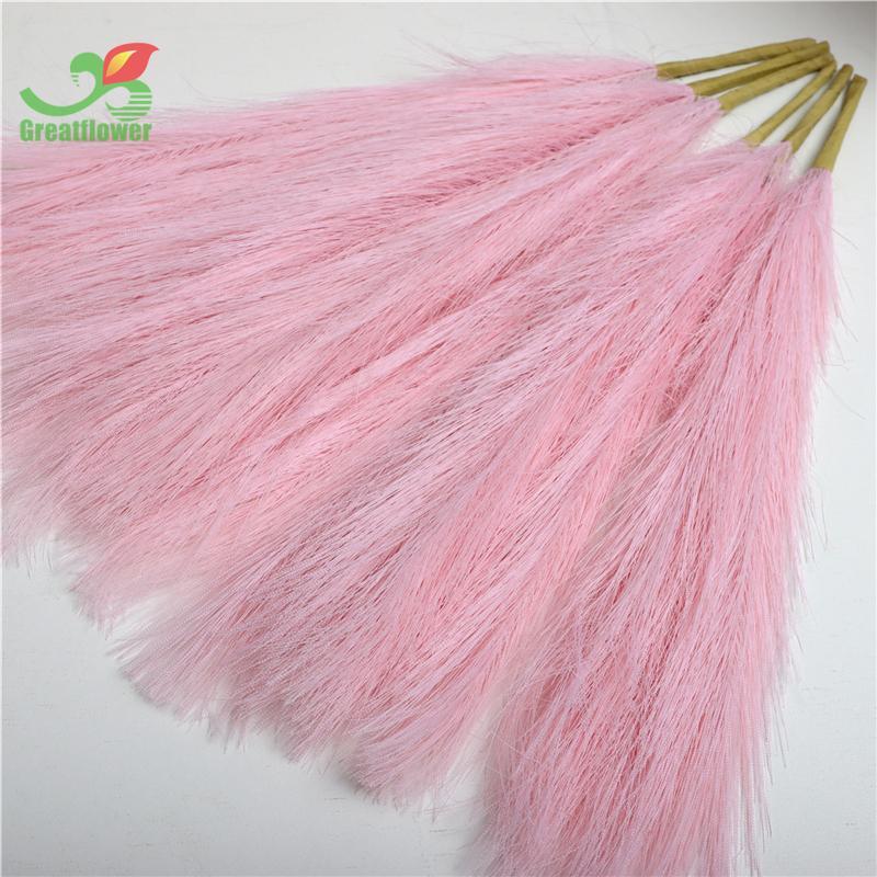 Room Decor Romantic Valentine's Day Decor Faux Reed, 6 Counts Artificial Floral Decoration Without Vase, Decoration Supplies For Home Living Room Bedroom Dining Room Wedding Party, Bedroom Decor