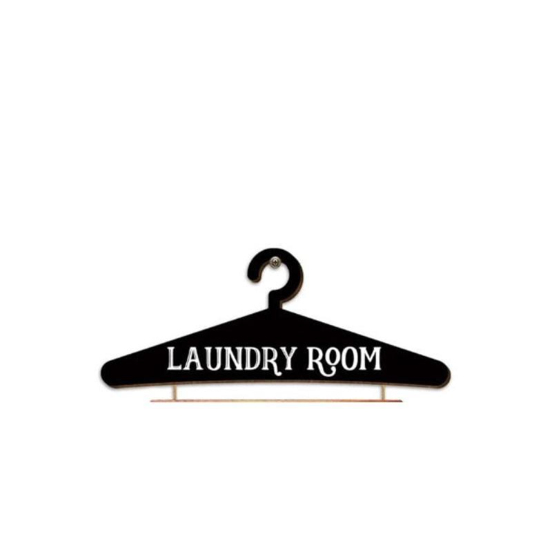 Wooden Laundry Room Sign, 1 Count Laundry Themed  Slogan Vintage  Sign,  Home Decor Plaque for Kitchen Bathroom Country House Hotel Dormitory