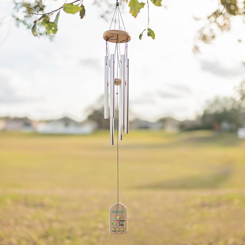 [IF CUSTOM MESSAGE ME] Personalized Wind Chimes Gift | Grandma Gift Chime | Mother's Day Gift | Custom Wind Chime | Grandparent's Day Gift | Gift for Grandma