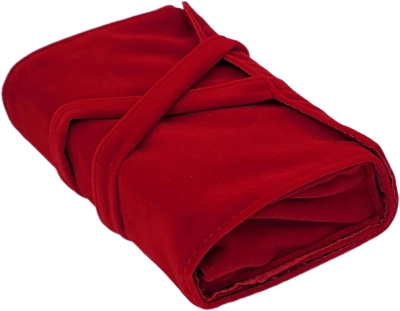 Oracle Cards Velvet Wrap, Smooth Pouch organizer for Oracle cards, Tarot Deck Storage Holder, Oracle Spread Pattern -Red [ENGLISH] Satin Cloth Gift Set